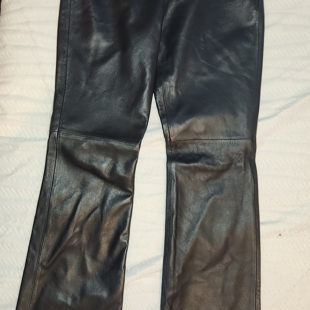 Leather pants